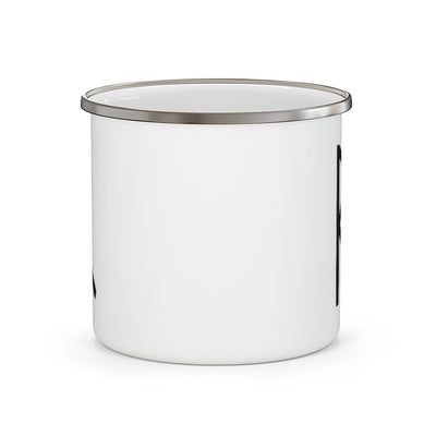 Raidho (Journey) Viking Rune Enamel Camping Mug Scandinavian Design Studio