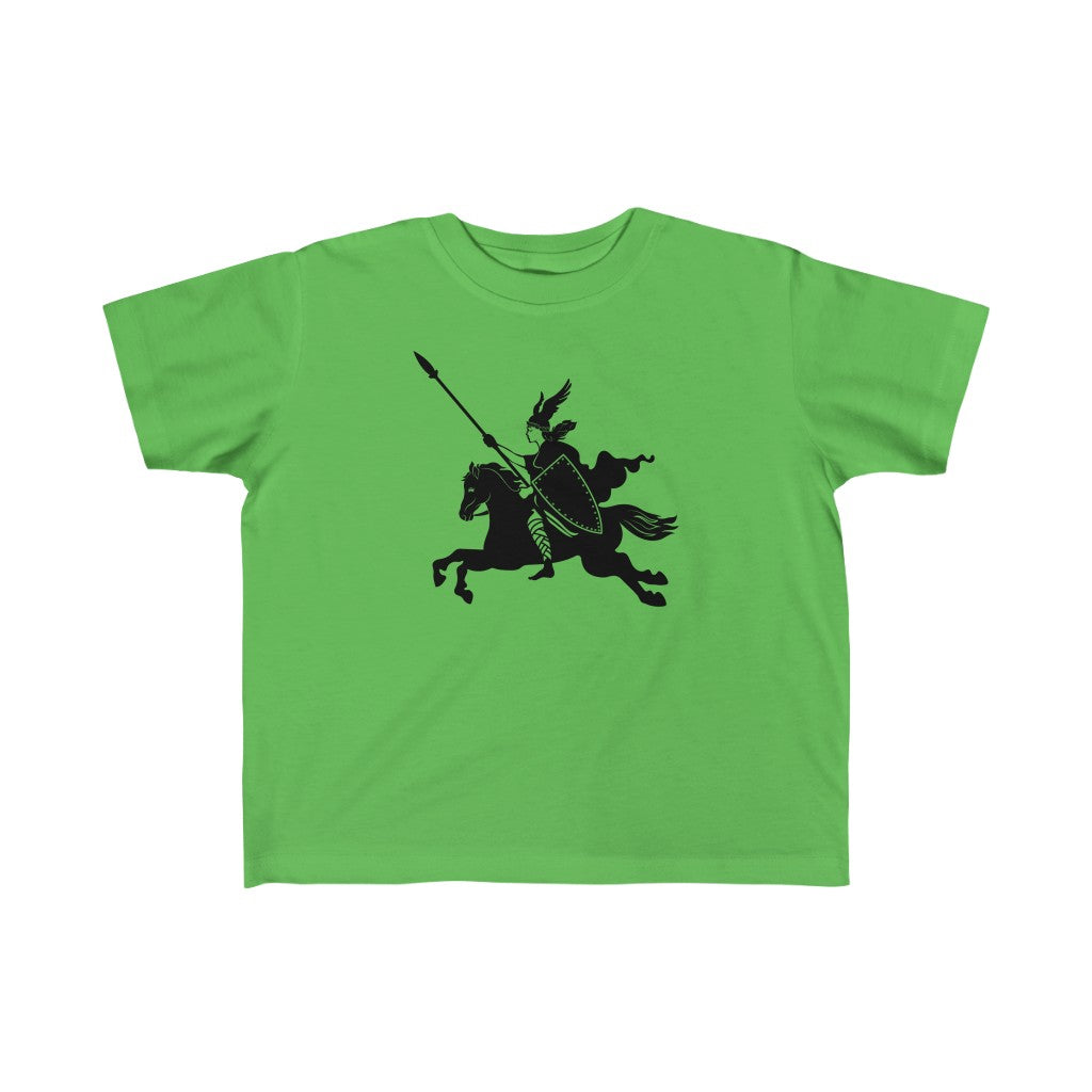 Valkyrie And Horse Toddler Tee Scandinavian Design Studio