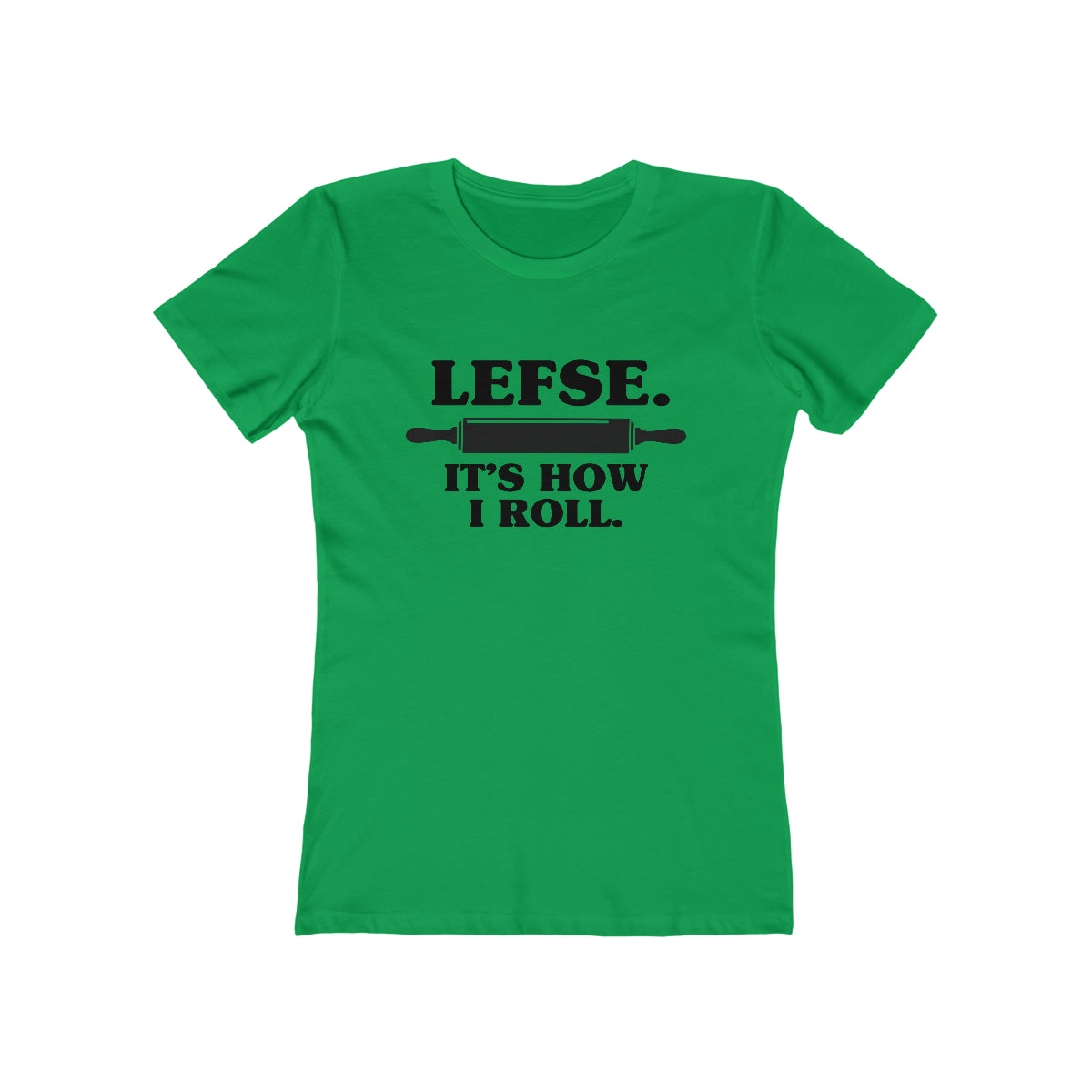 Lefse It's How I Roll Women's Fit T-Shirt Scandinavian Design Studio