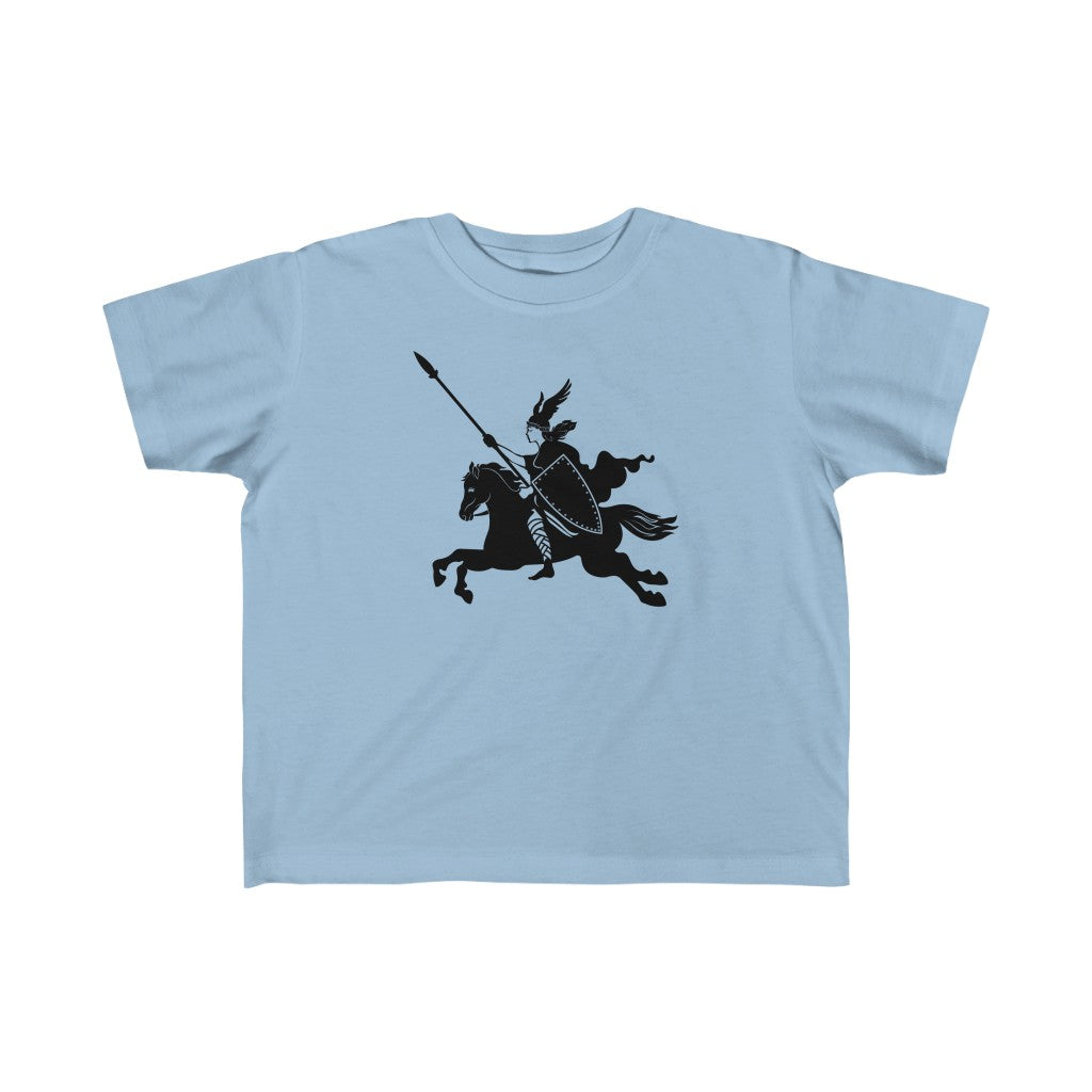Valkyrie And Horse Toddler Tee Scandinavian Design Studio