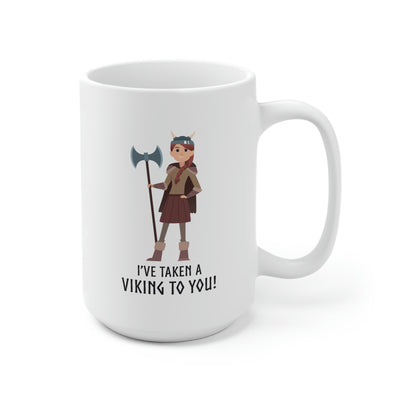 I've Taken A Viking To You (Woman) Mug Scandinavian Design Studio