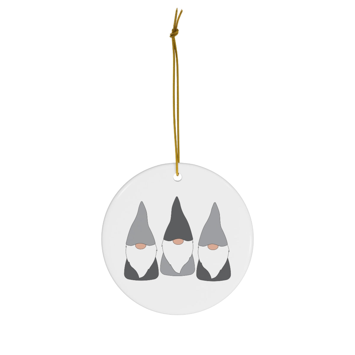 Scandinavian Gnomes Ornament Scandinavian Design Studio