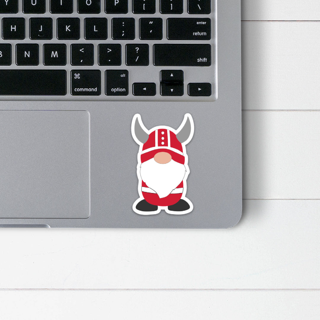 Danish Viking Boy Gnome Sticker Scandinavian Design Studio