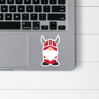 Danish Viking Boy Gnome Sticker Scandinavian Design Studio