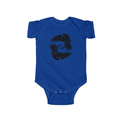 Odin's Ravens Baby Bodysuit Scandinavian Design Studio