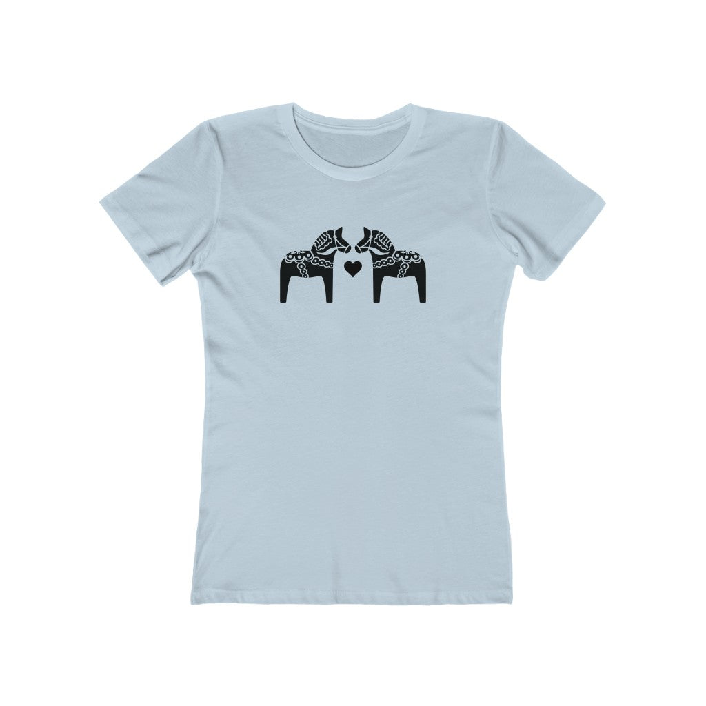 Dala Horse Women's Fit T-Shirt Scandinavian Design Studio