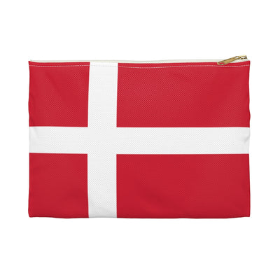 Danish Flag Accessory Pouch - Scandinavian Design Studio