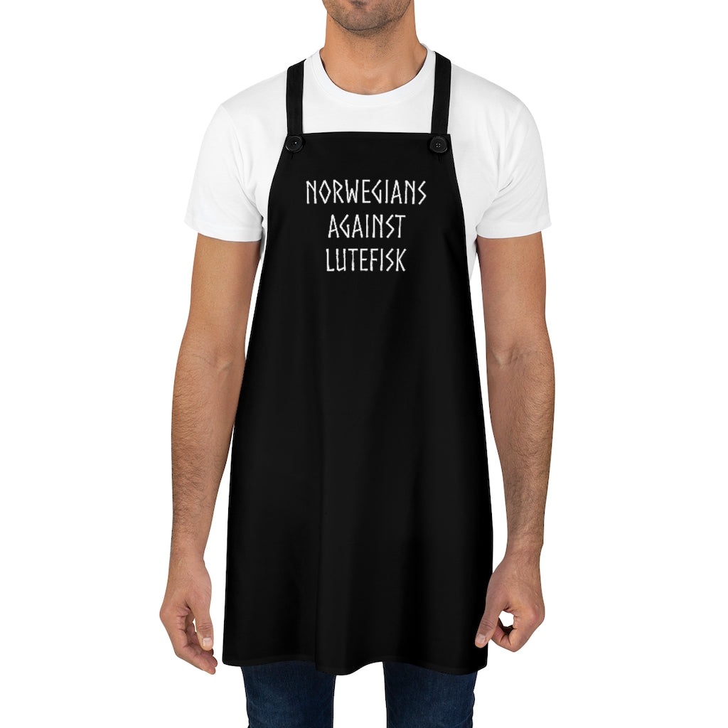 Norwegians Against Lutefisk Apron Scandinavian Design Studio