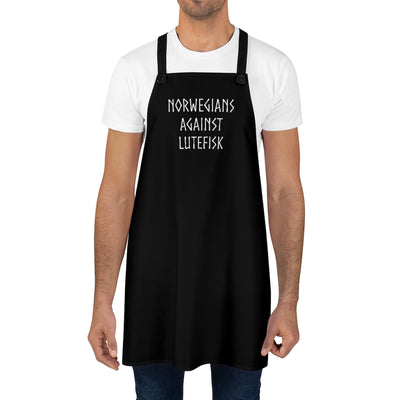 Norwegians Against Lutefisk Apron Scandinavian Design Studio