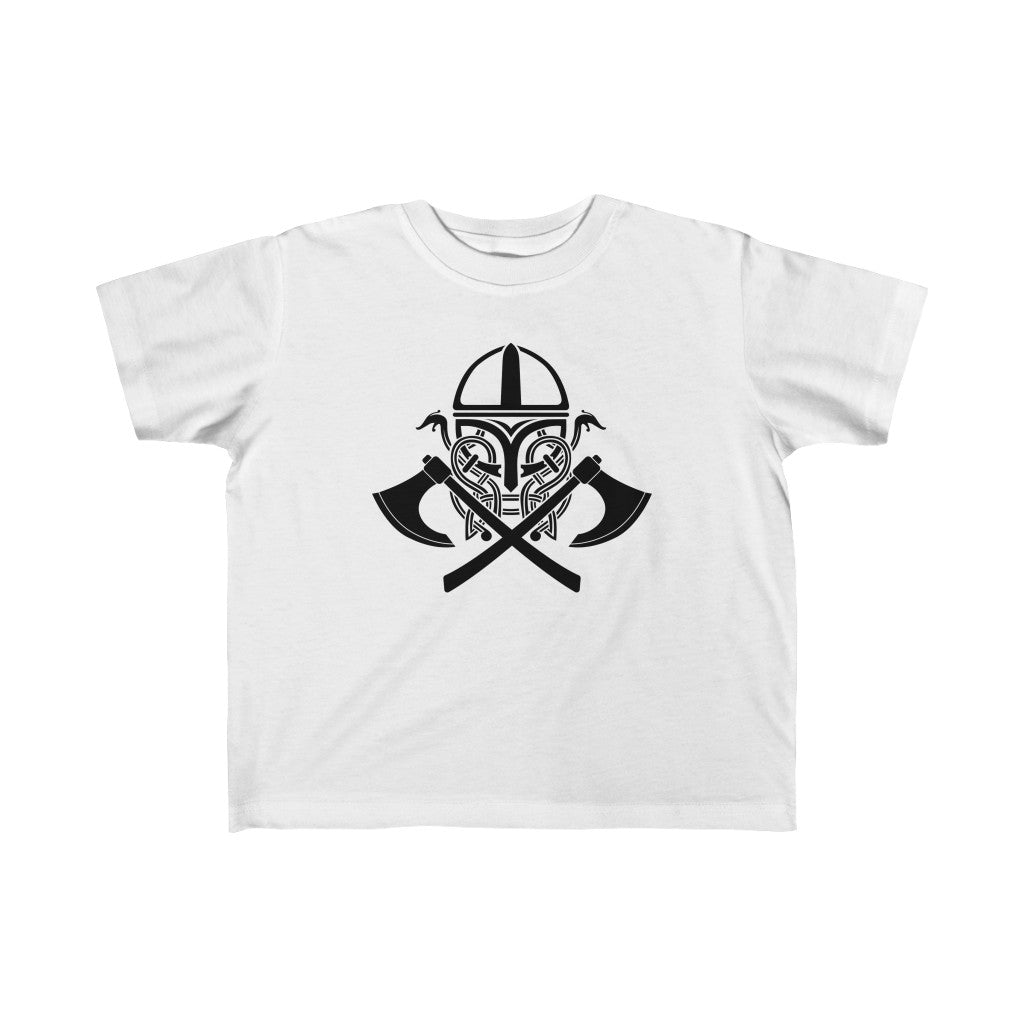 Viking Battle Gear Toddler Tee Scandinavian Design Studio