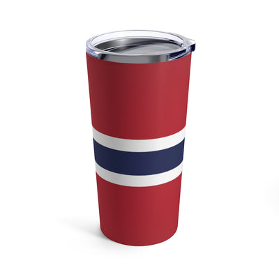 Norwegian Flag 20 oz Insulated Tumbler Scandinavian Design Studio