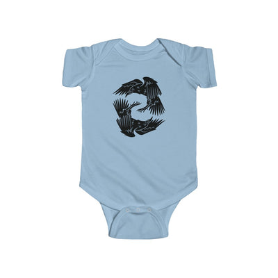 Odin's Ravens Baby Bodysuit Scandinavian Design Studio