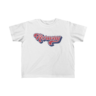 Retro Norway Toddler Tee Scandinavian Design Studio