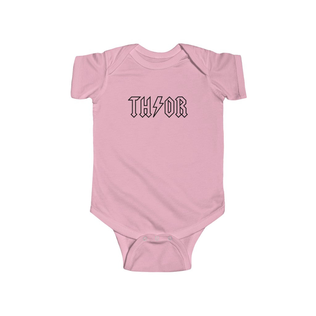 Thor God Of Thunder Baby Bodysuit Scandinavian Design Studio