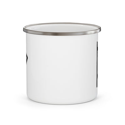 Thurisaz (Thor's Hammer) Viking Rune Enamel Camping Mug Scandinavian Design Studio