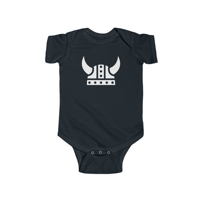 Viking Helmet Baby Bodysuit Scandinavian Design Studio