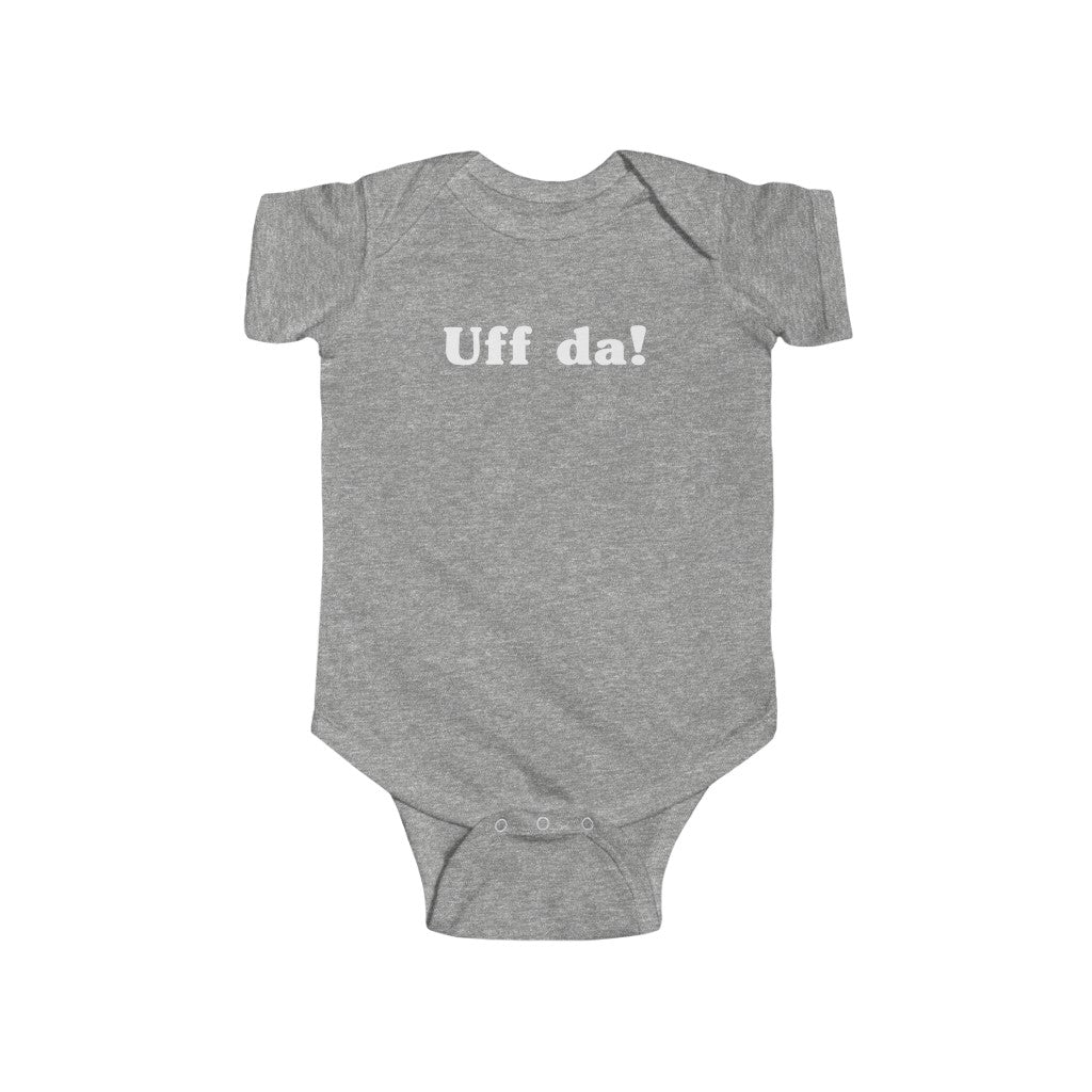 Uff Da Baby Bodysuit Scandinavian Design Studio
