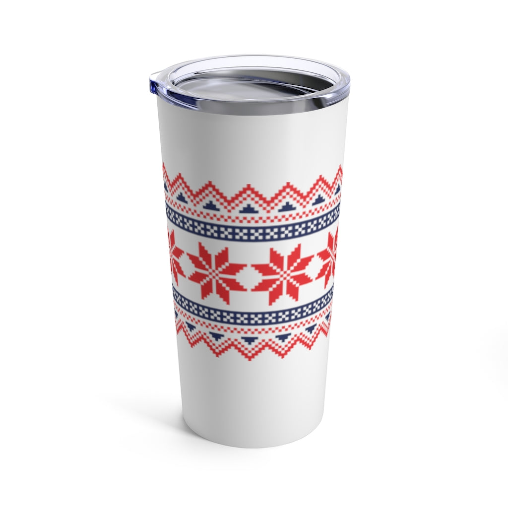 Nordic Sweater 20 oz Insulated Tumbler - Scandinavian Design Studio