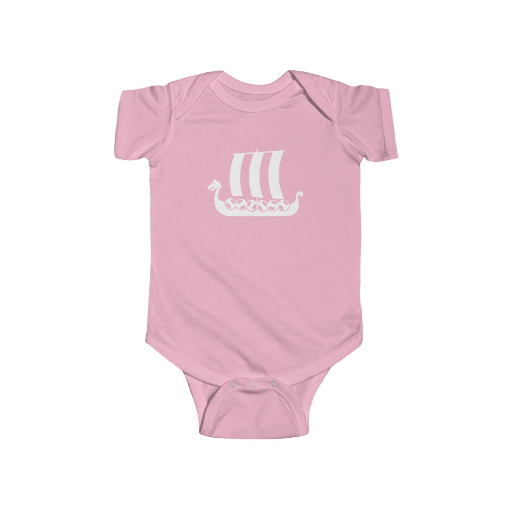 Viking Ship Baby Bodysuit Scandinavian Design Studio
