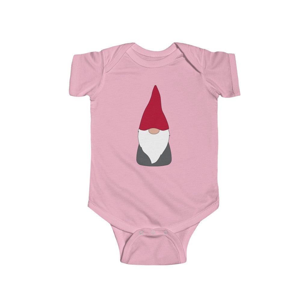 Red Hat Gnome Baby Bodysuit Scandinavian Design Studio