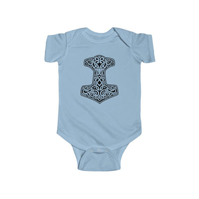 Thor's Hammer Mjolnir Baby Bodysuit Scandinavian Design Studio