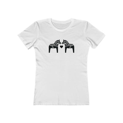 Dala Horse Women's Fit T-Shirt Scandinavian Design Studio