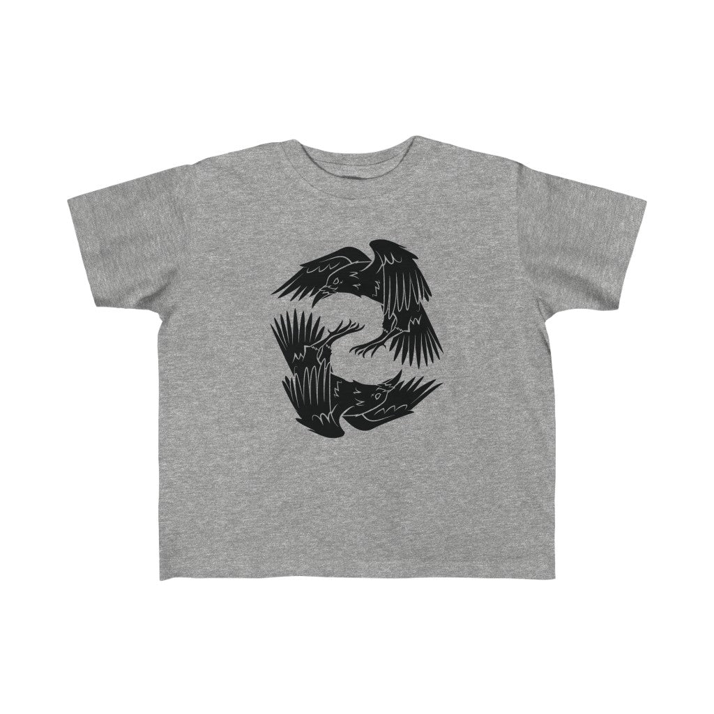 Odin's Ravens Toddler Tee Scandinavian Design Studio