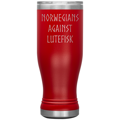 Norwegians Against Lutefisk Insulated Tumbler Scandinavian Design Studio