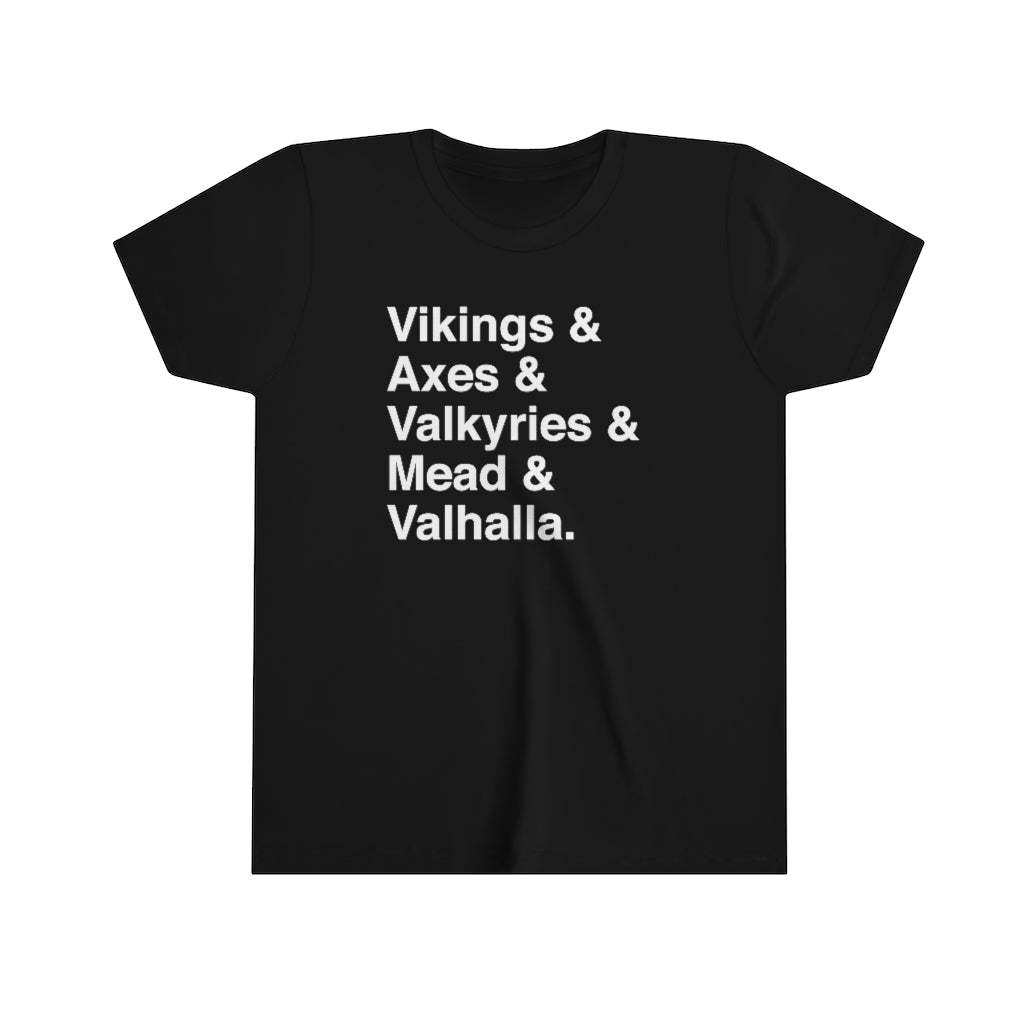 Viking Life Kids T-Shirt Scandinavian Design Studio