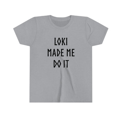 Loki Made Me Do It Kids T-Shirt Scandinavian Design Studio