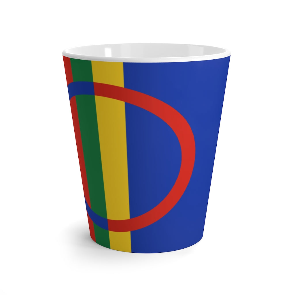 Sami Flag Latte Mug Scandinavian Design Studio