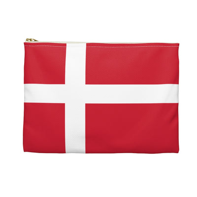 Danish Flag Accessory Pouch - Scandinavian Design Studio