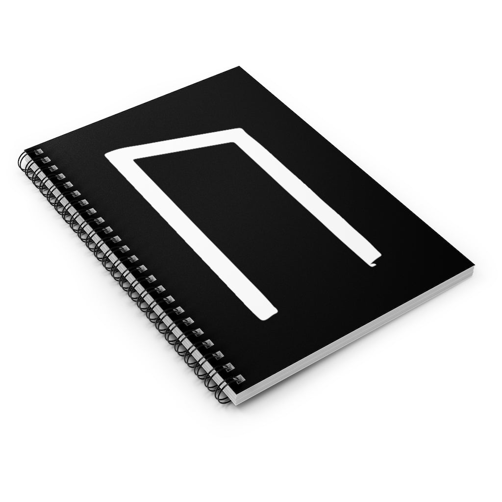 Uruz (Strength) Viking Rune Spiral Notebook Scandinavian Design Studio