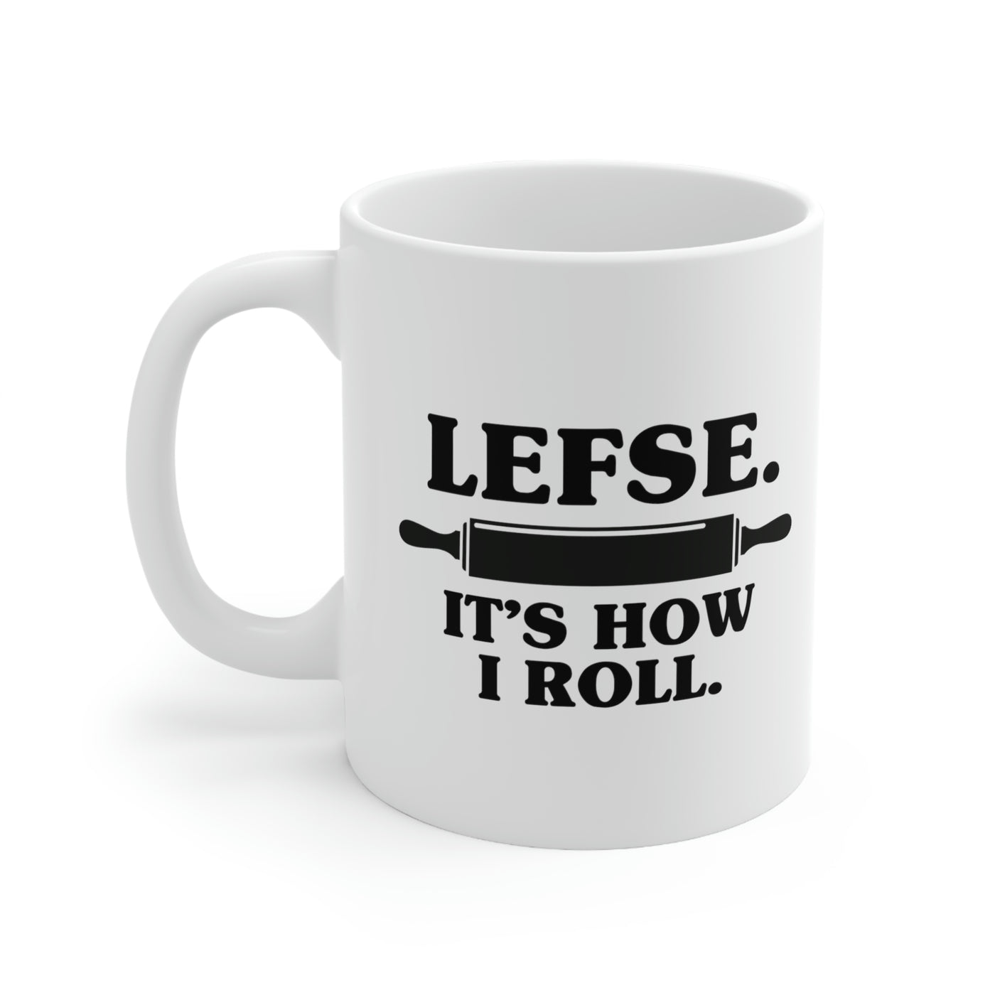 Lefse It's How I Roll Mug Scandinavian Design Studio