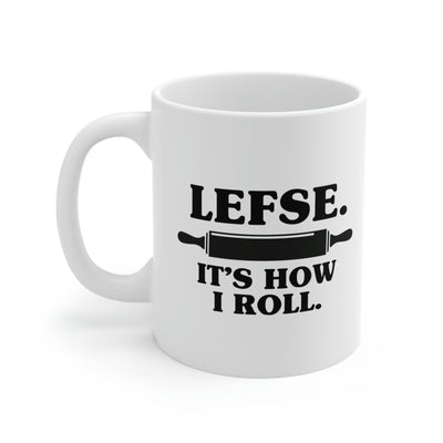 Lefse It's How I Roll Mug Scandinavian Design Studio