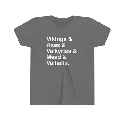 Viking Life Kids T-Shirt Scandinavian Design Studio
