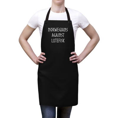 Norwegians Against Lutefisk Apron Scandinavian Design Studio