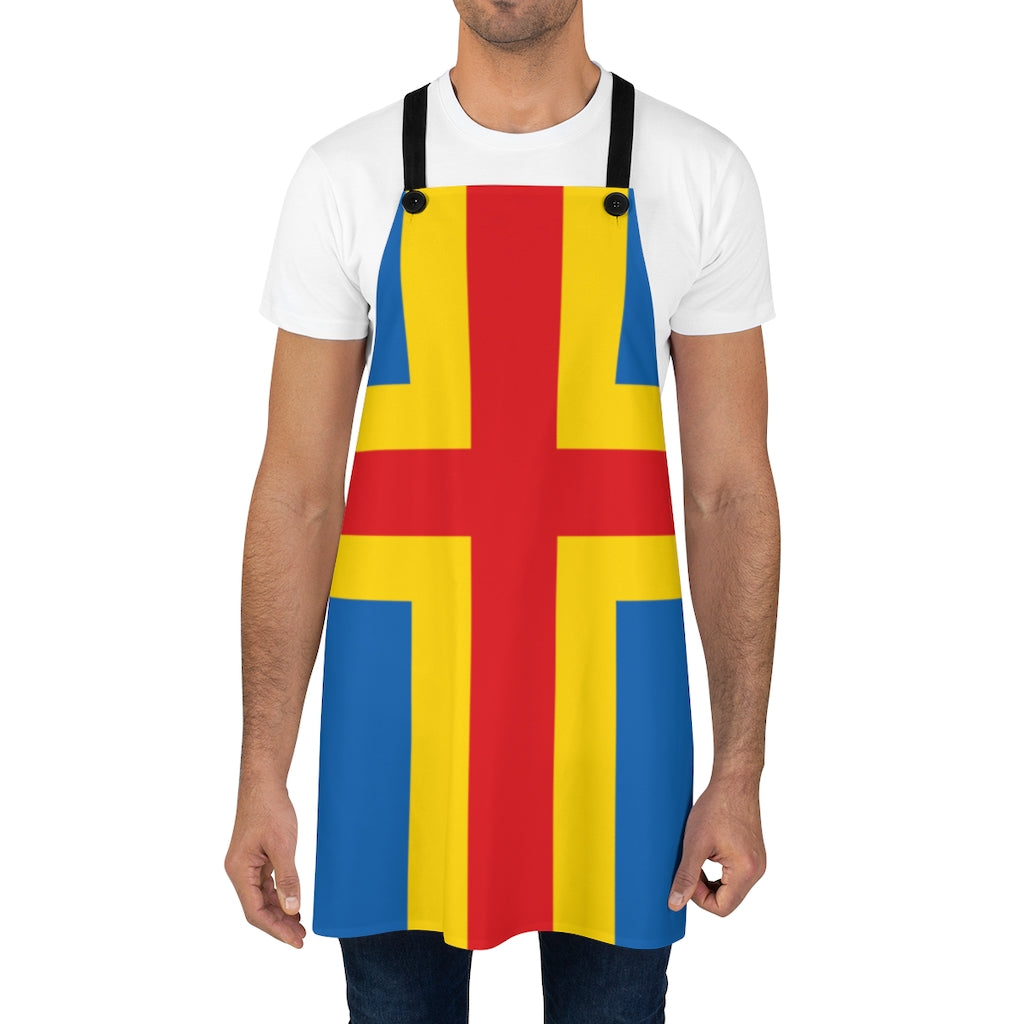 Åland Flag Apron Scandinavian Design Studio