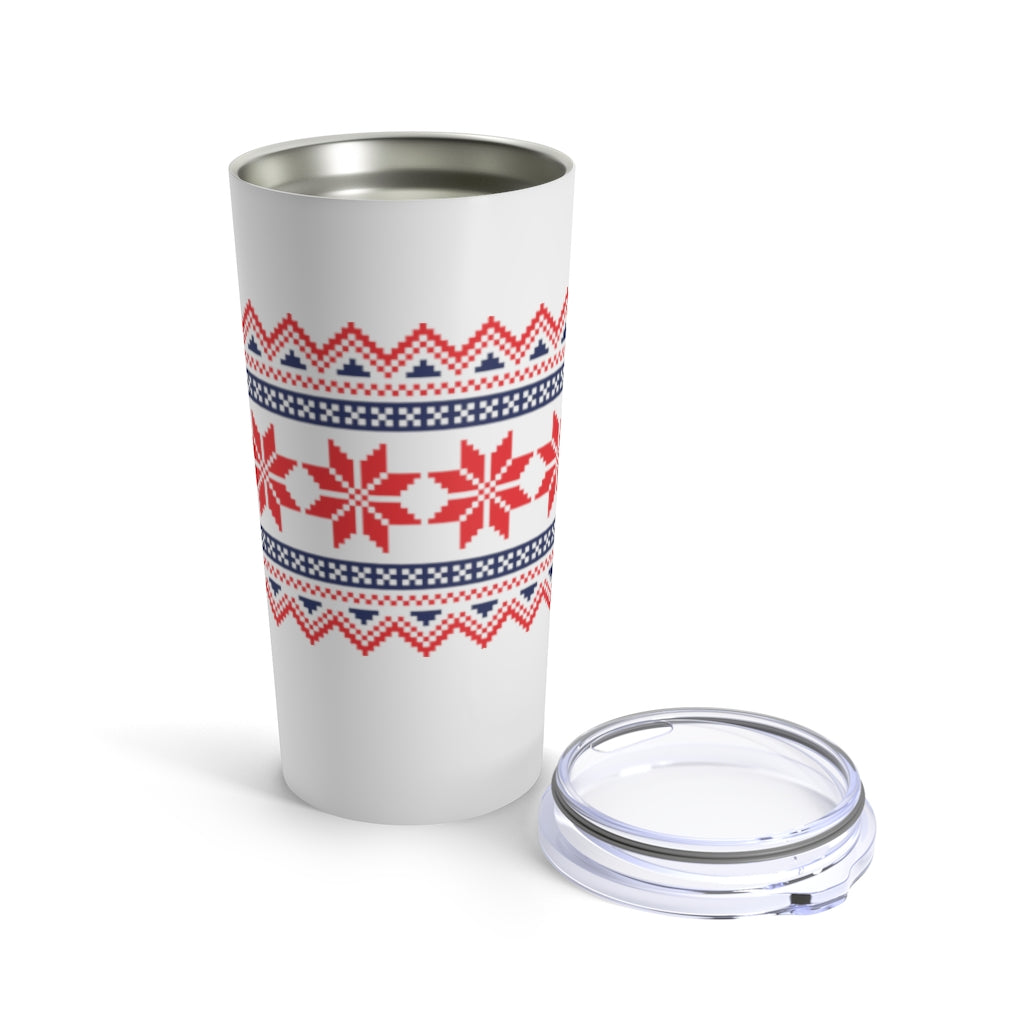 Nordic Sweater 20 oz Insulated Tumbler 20oz - Scandinavian Design Studio