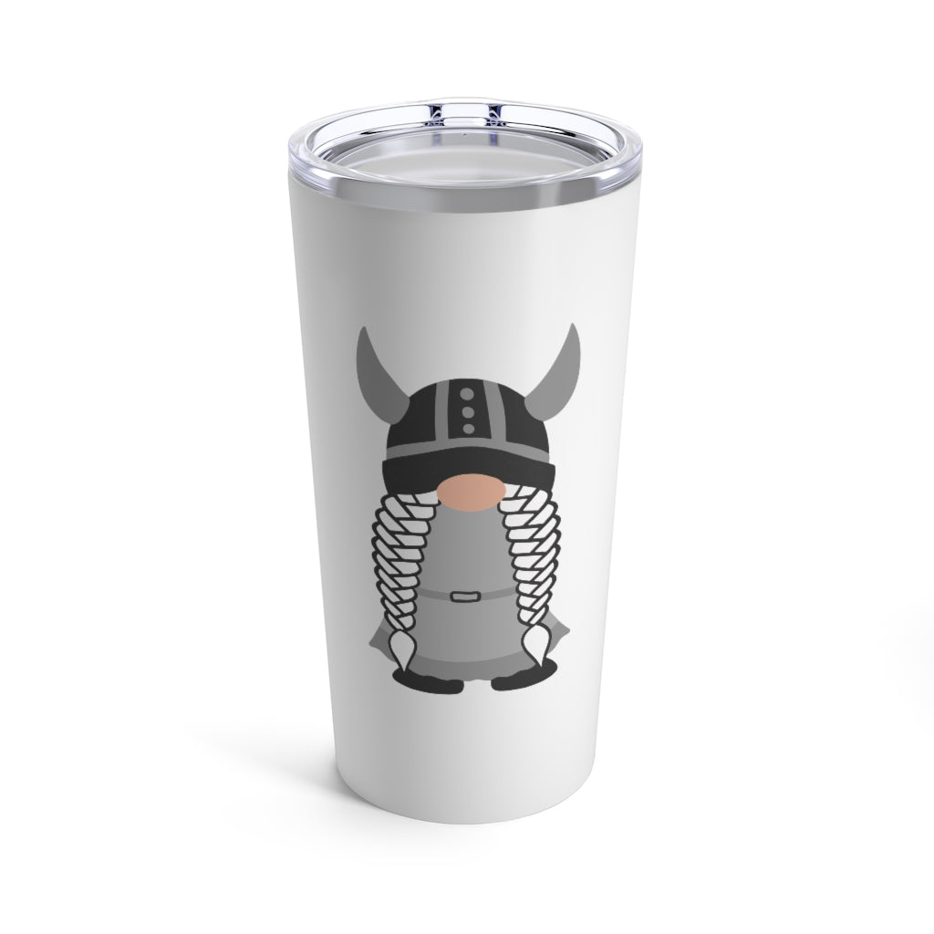 Viking Girl Gnome 20 oz Insulated Tumbler - Scandinavian Design Studio