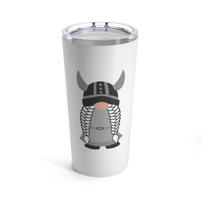 Viking Girl Gnome 20 oz Insulated Tumbler - Scandinavian Design Studio