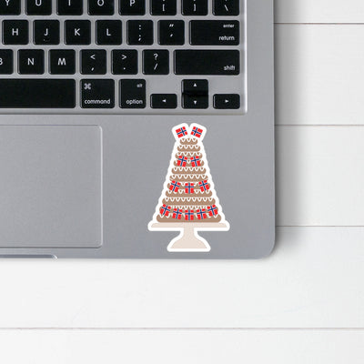 Norwegian Flag Kransekake Sticker