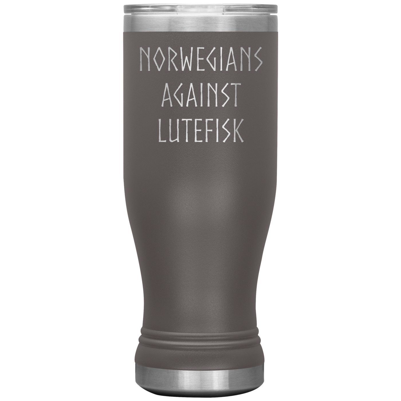 Norwegians Against Lutefisk Insulated Tumbler Scandinavian Design Studio
