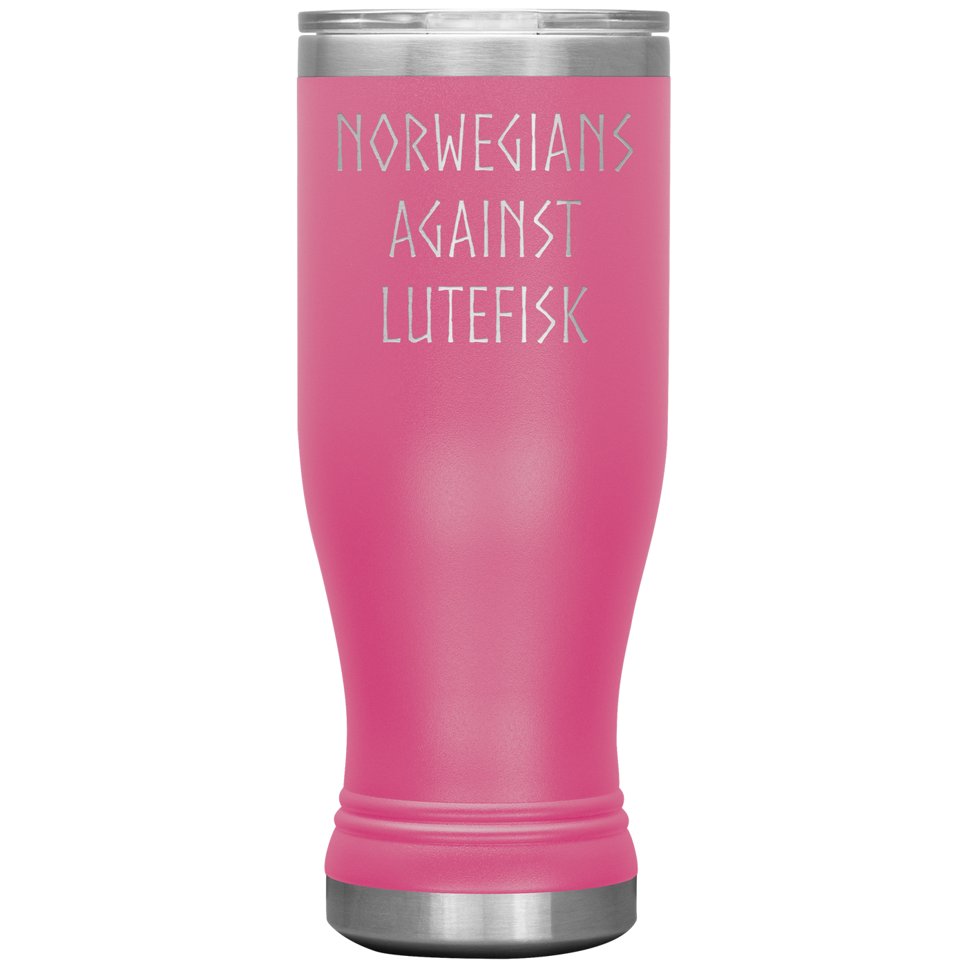Norwegians Against Lutefisk Insulated Tumbler Scandinavian Design Studio