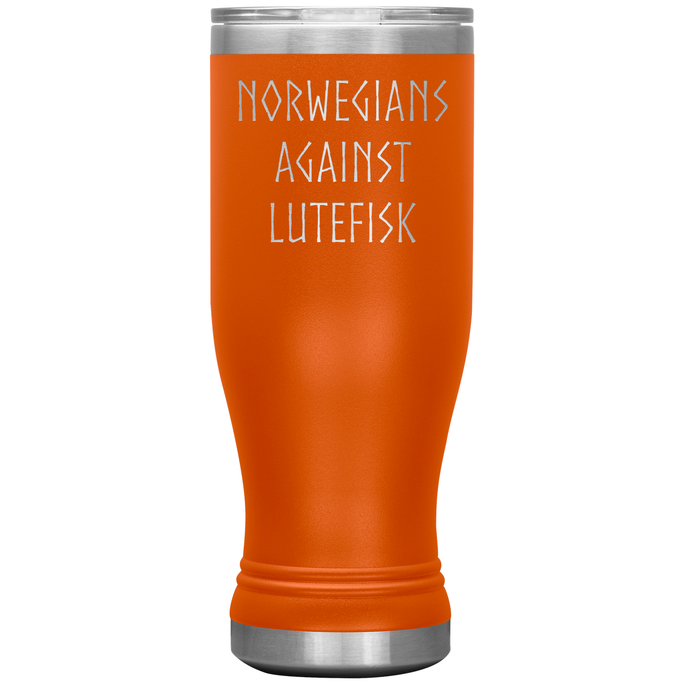 Norwegians Against Lutefisk Insulated Tumbler Scandinavian Design Studio