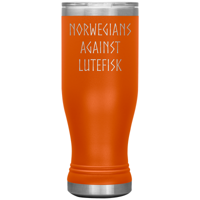 Norwegians Against Lutefisk Insulated Tumbler Scandinavian Design Studio