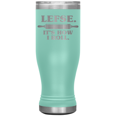 Lefse It's How I Roll Insulated Tumbler Scandinavian Design Studio