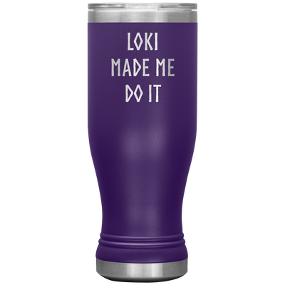 Loki Made Me Do It Insulated Tumbler Scandinavian Design Studio
