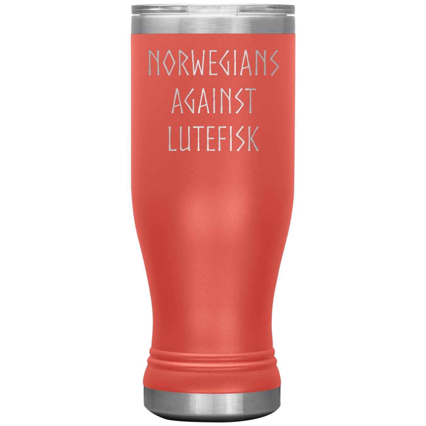 Norwegians Against Lutefisk Insulated Tumbler Scandinavian Design Studio