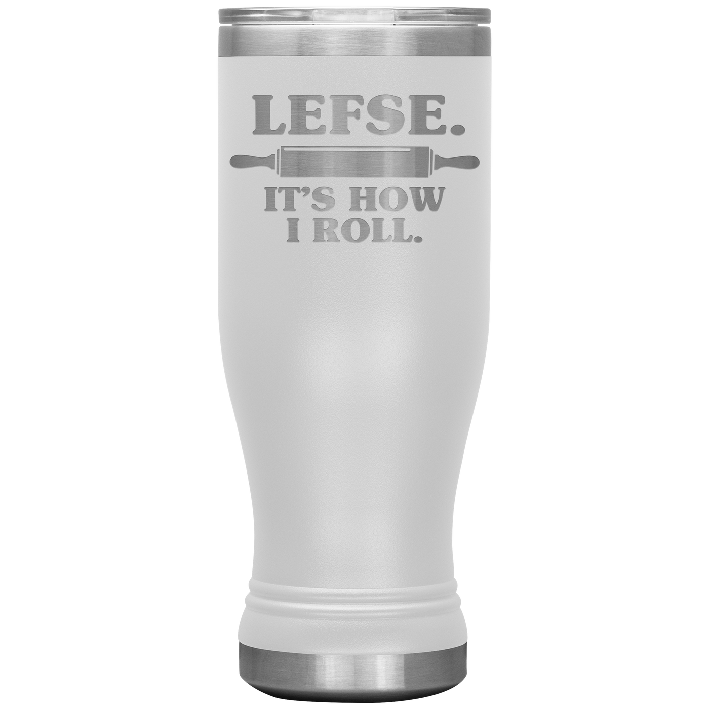 Lefse It's How I Roll Insulated Tumbler Scandinavian Design Studio